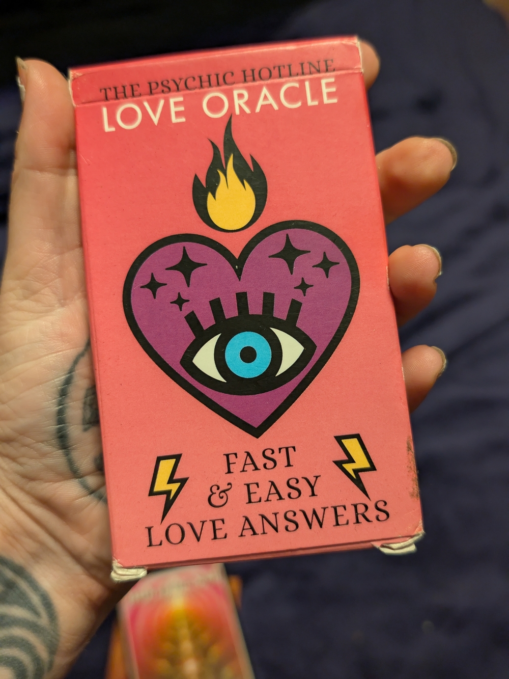 Love Oracle Tarot/Oracle Deck - Pink & Purple Box